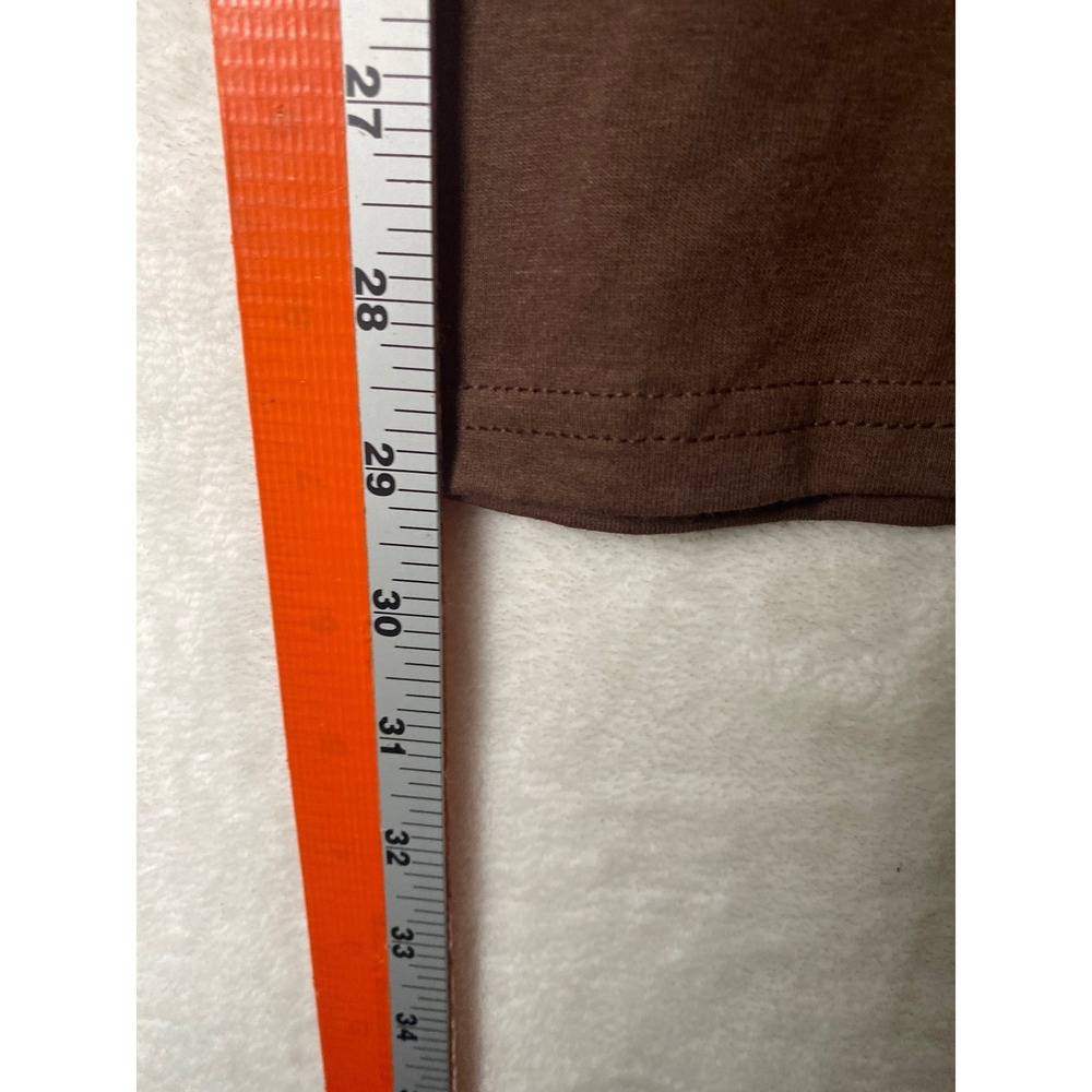 Donut Worry Christian T-Shirt Men 2XL Brown Religious Graphic Tee NEW Kerusso - Picture 8 of 8